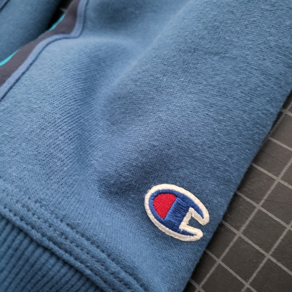 CHAMPION POWERBLEND JACKET - REGAL NAVY - Picture 6 of 9
